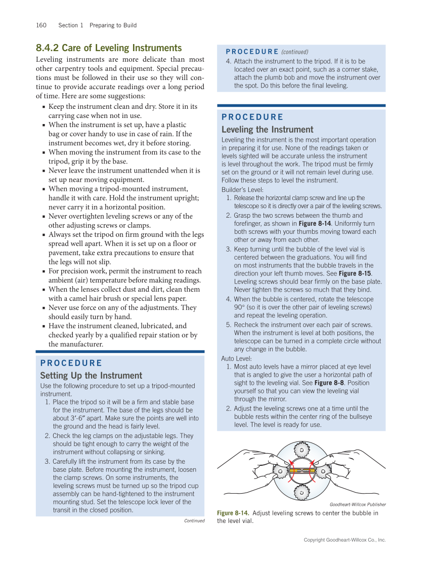 Modern Carpentry 13e, Textbook page 160
