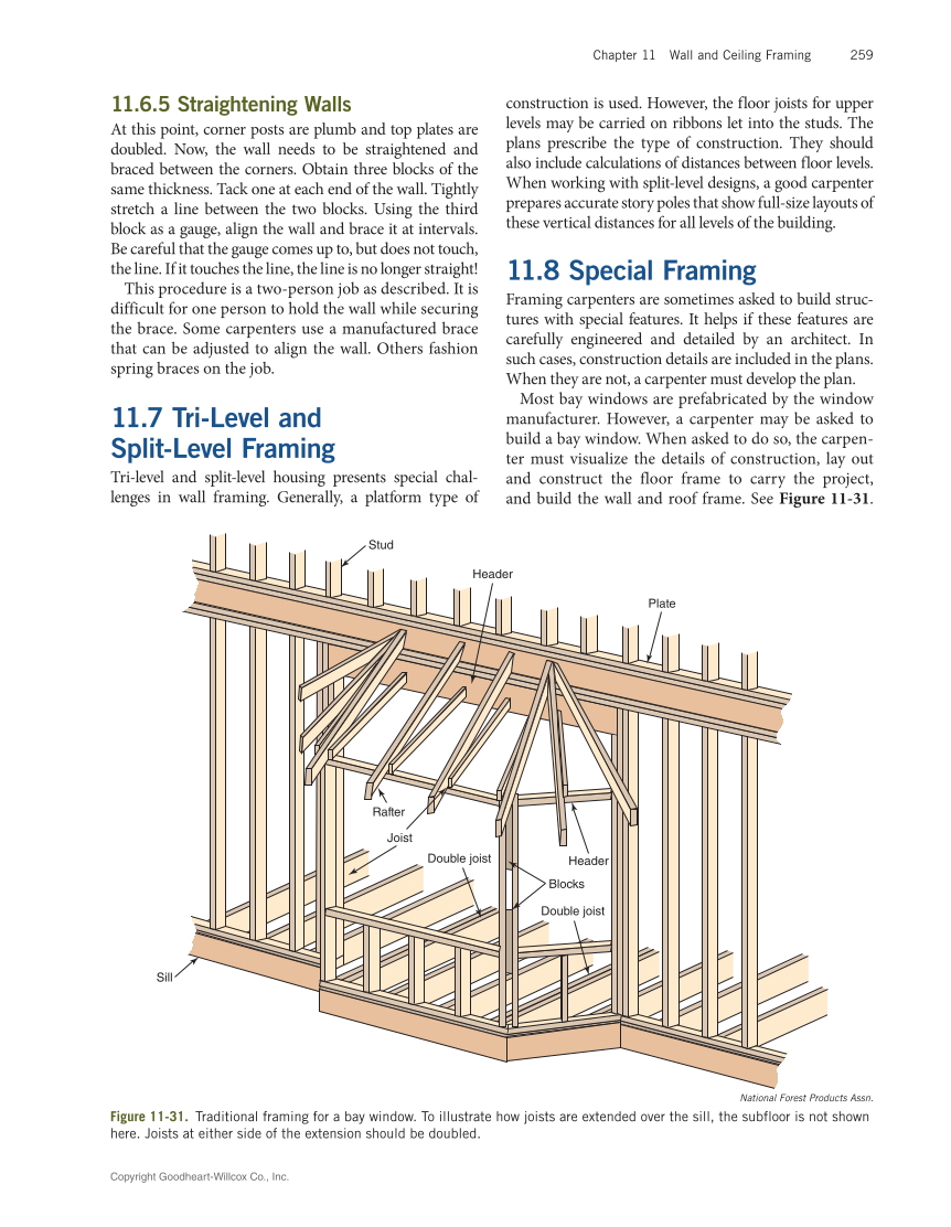Modern Carpentry 13e, Textbook page 259