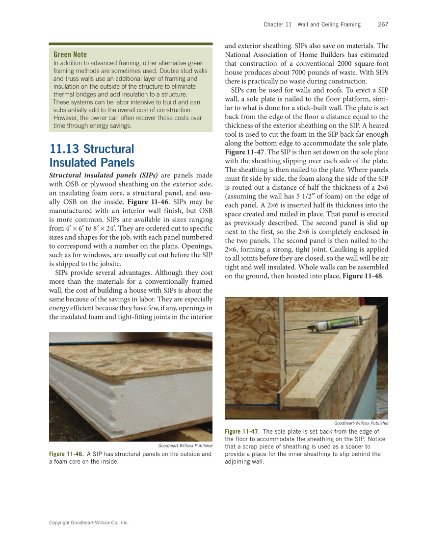 Modern Carpentry 13e, Textbook page 267
