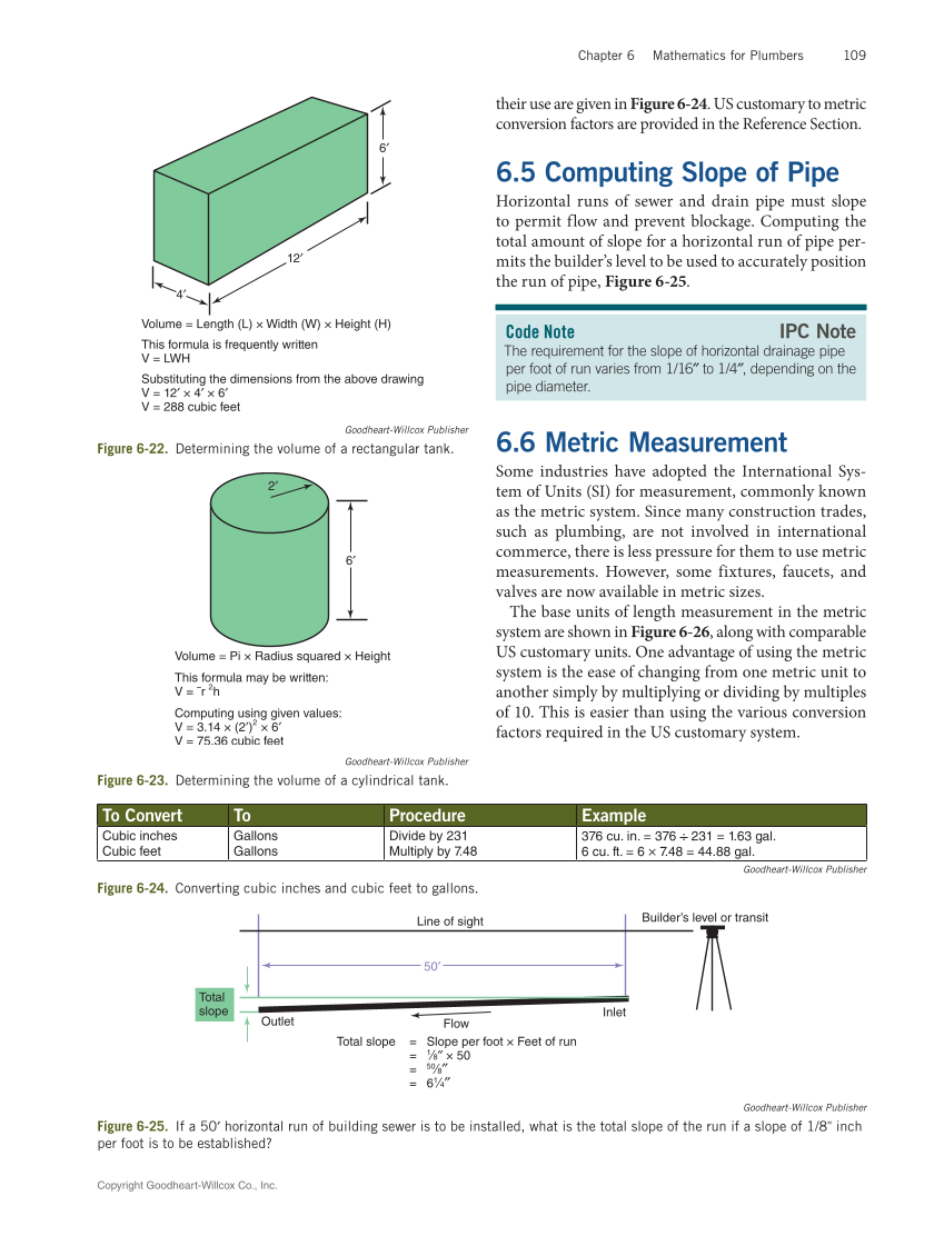 Modern Plumbing 9e page 109