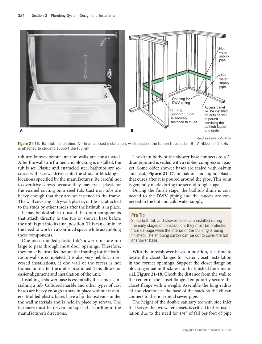 Modern Plumbing 9e page 324
