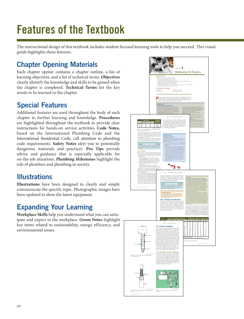 Modern Plumbing 9e page viii
