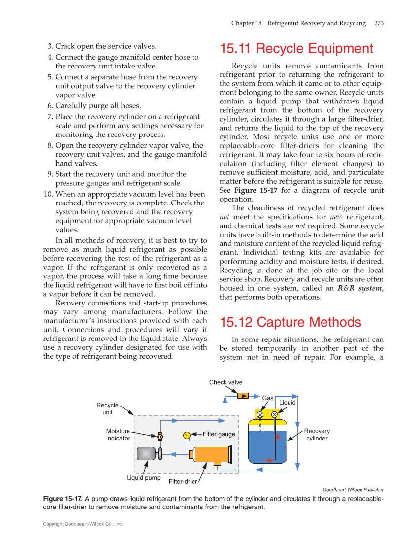 Heating and Cooling Essentials 5e, Textbook page 273