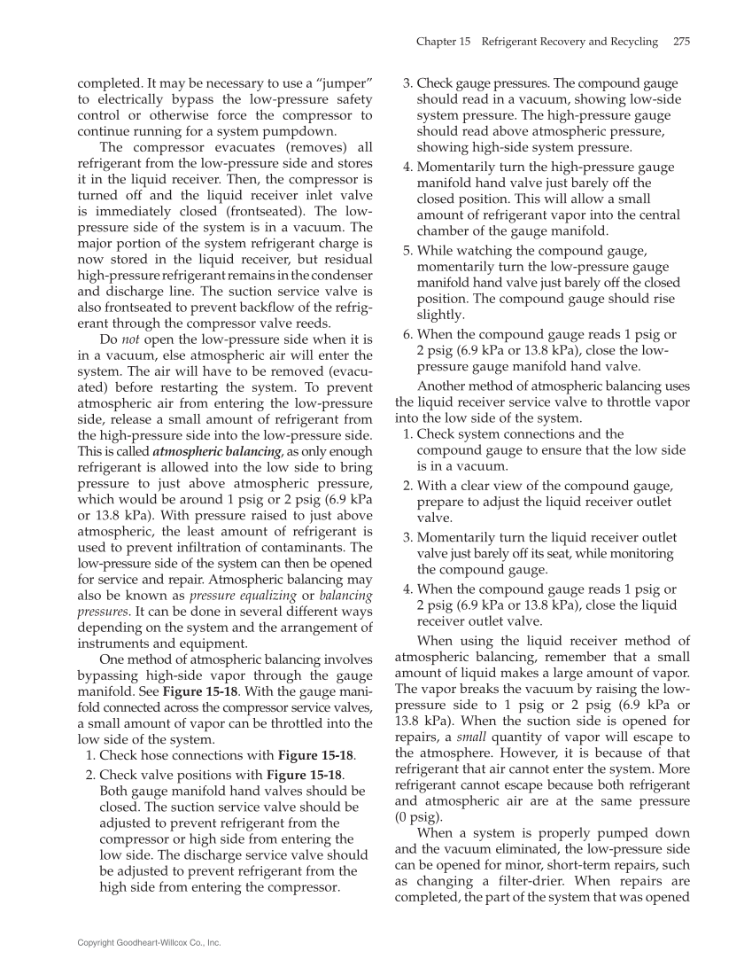 Heating and Cooling Essentials 5e, Textbook page 275
