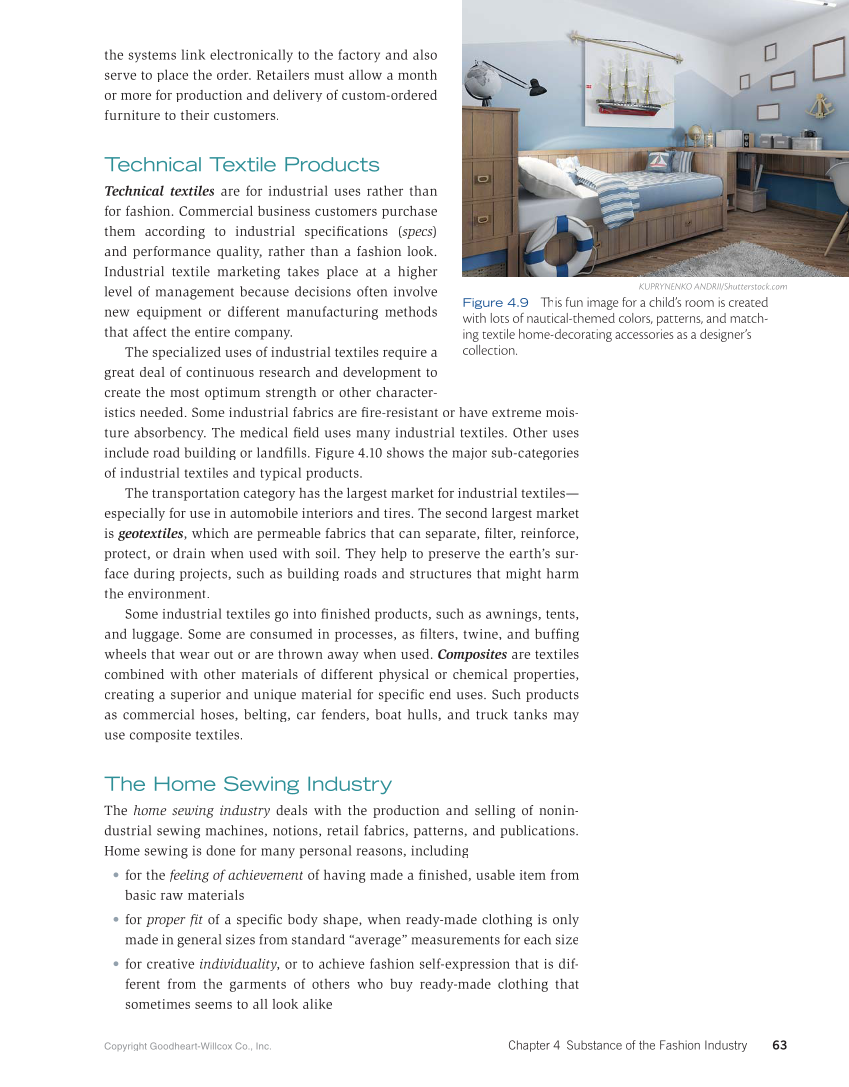 Fashion Marketing & Merchandising, 5th Edition page 63