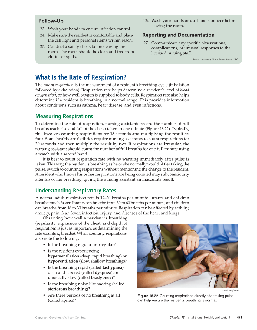 The Nursing Assistant: Essentials of Holistic Care, 1st Edition page 471