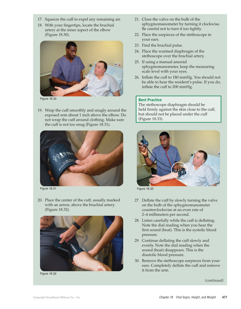 The Nursing Assistant: Essentials of Holistic Care, 1st Edition page 477