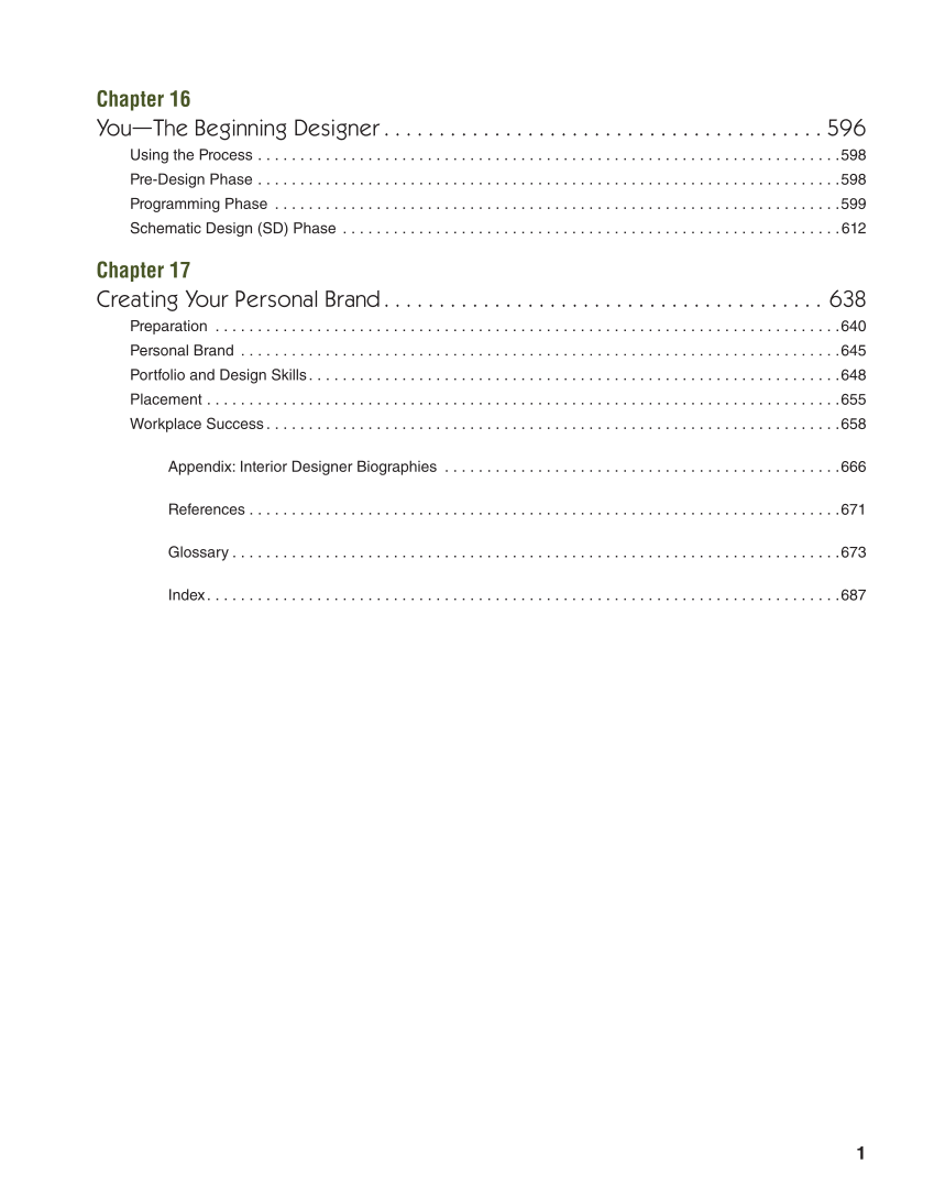 Interiors: Design, Process, and Practice, 2nd Edition page 1