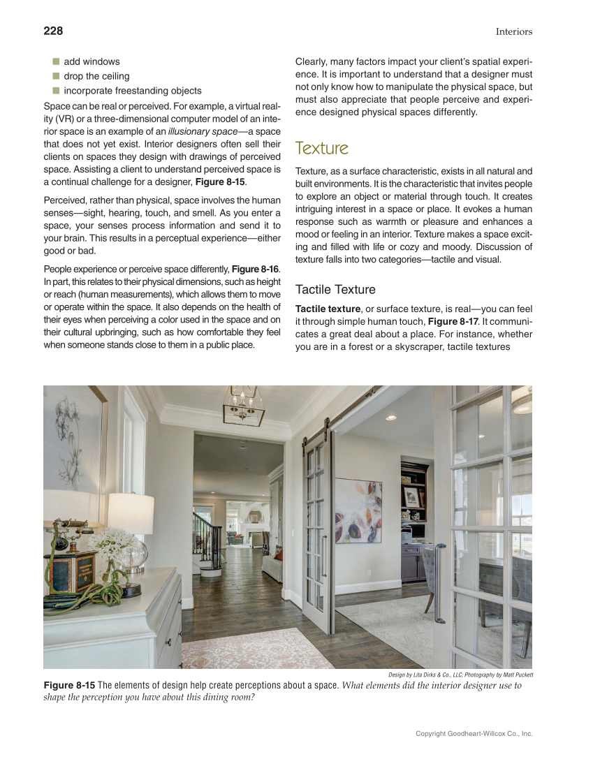 Interiors: Design, Process, and Practice, 2nd Edition page 228