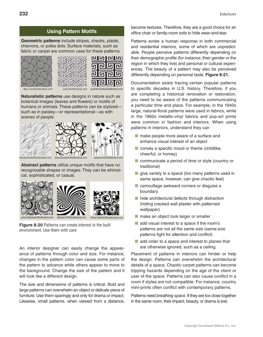 Interiors: Design, Process, and Practice, 2nd Edition page 232