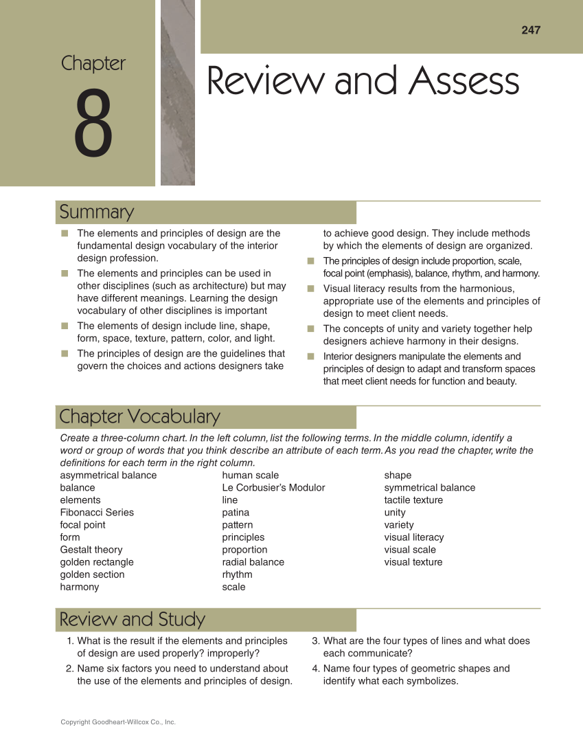 Interiors: Design, Process, and Practice, 2nd Edition page 247