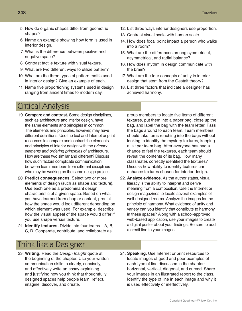 Interiors: Design, Process, and Practice, 2nd Edition page 248