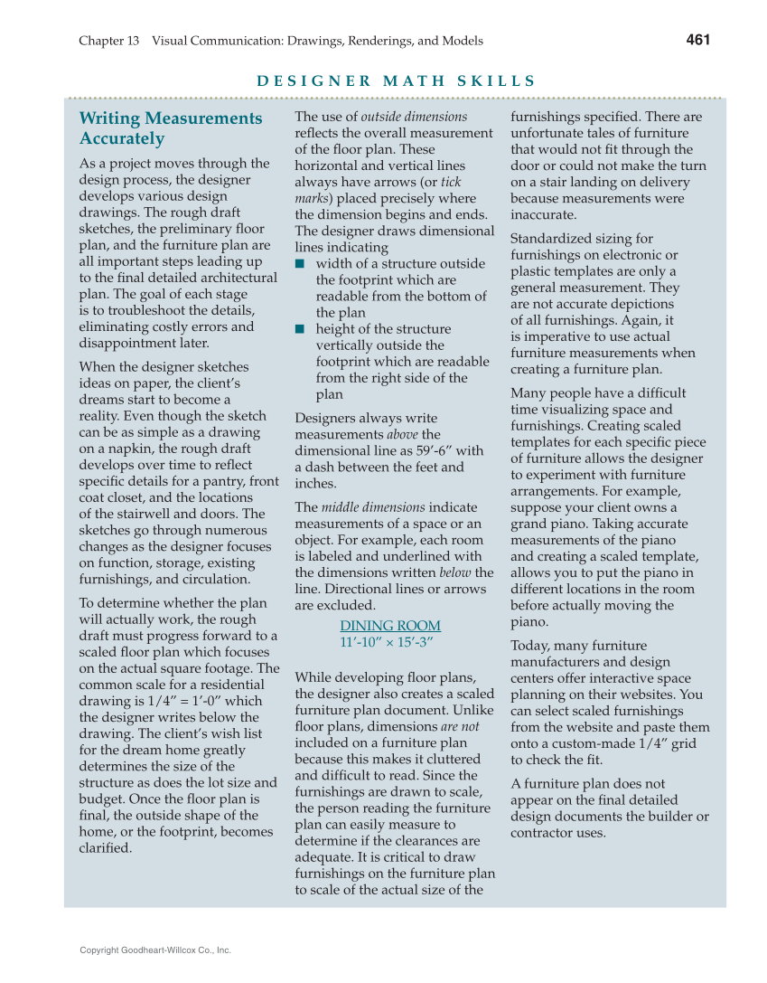 Interiors: Design, Process, and Practice, 2nd Edition page 461