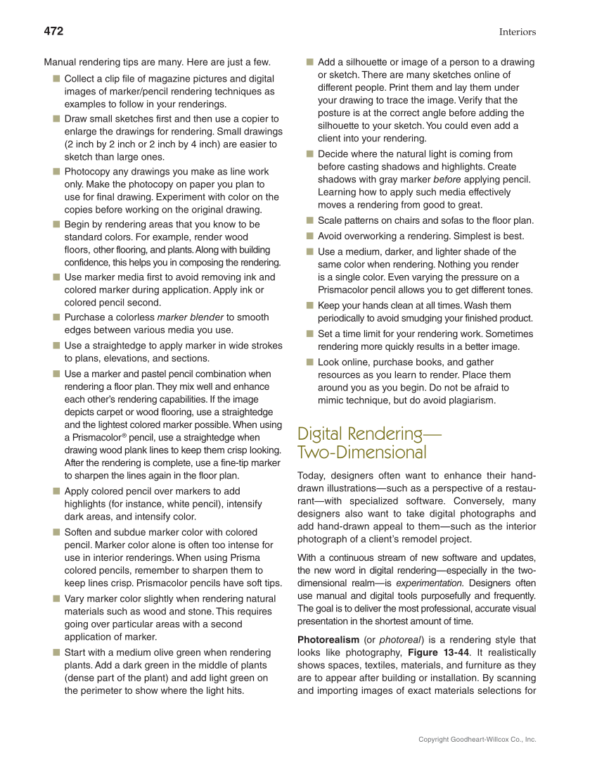 Interiors: Design, Process, and Practice, 2nd Edition page 472