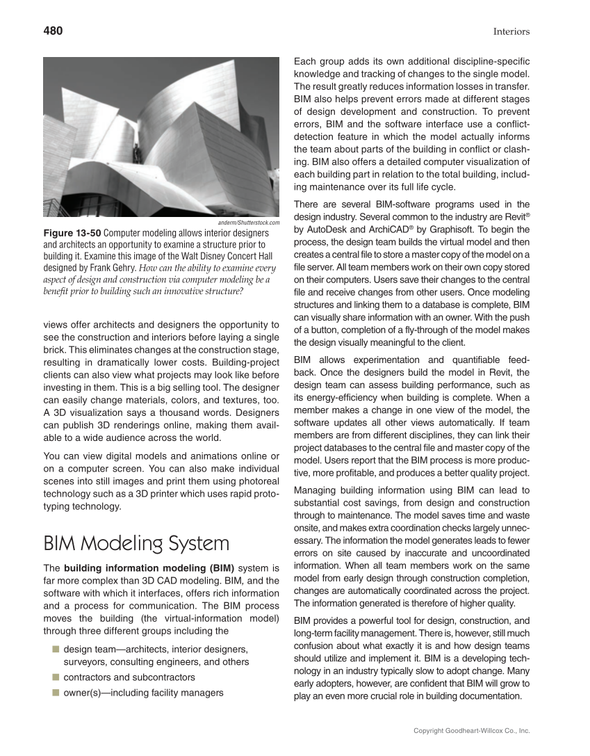 Interiors: Design, Process, and Practice, 2nd Edition page 480