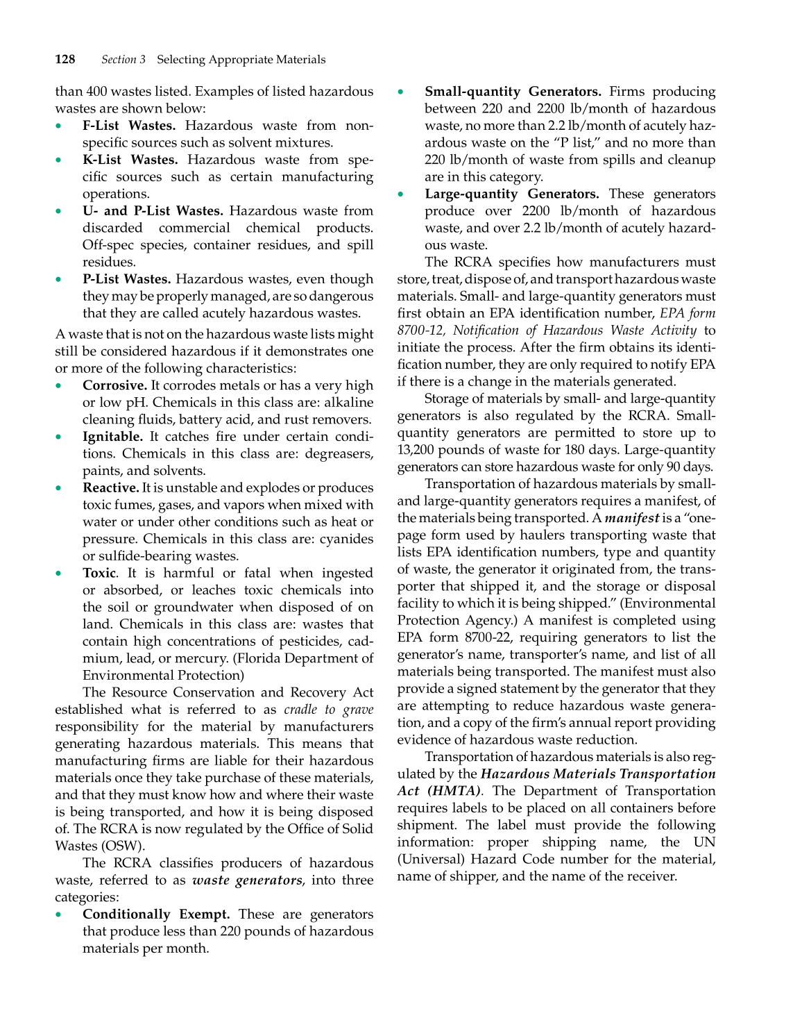 Manufacturing Processes, 3rd Edition page 128