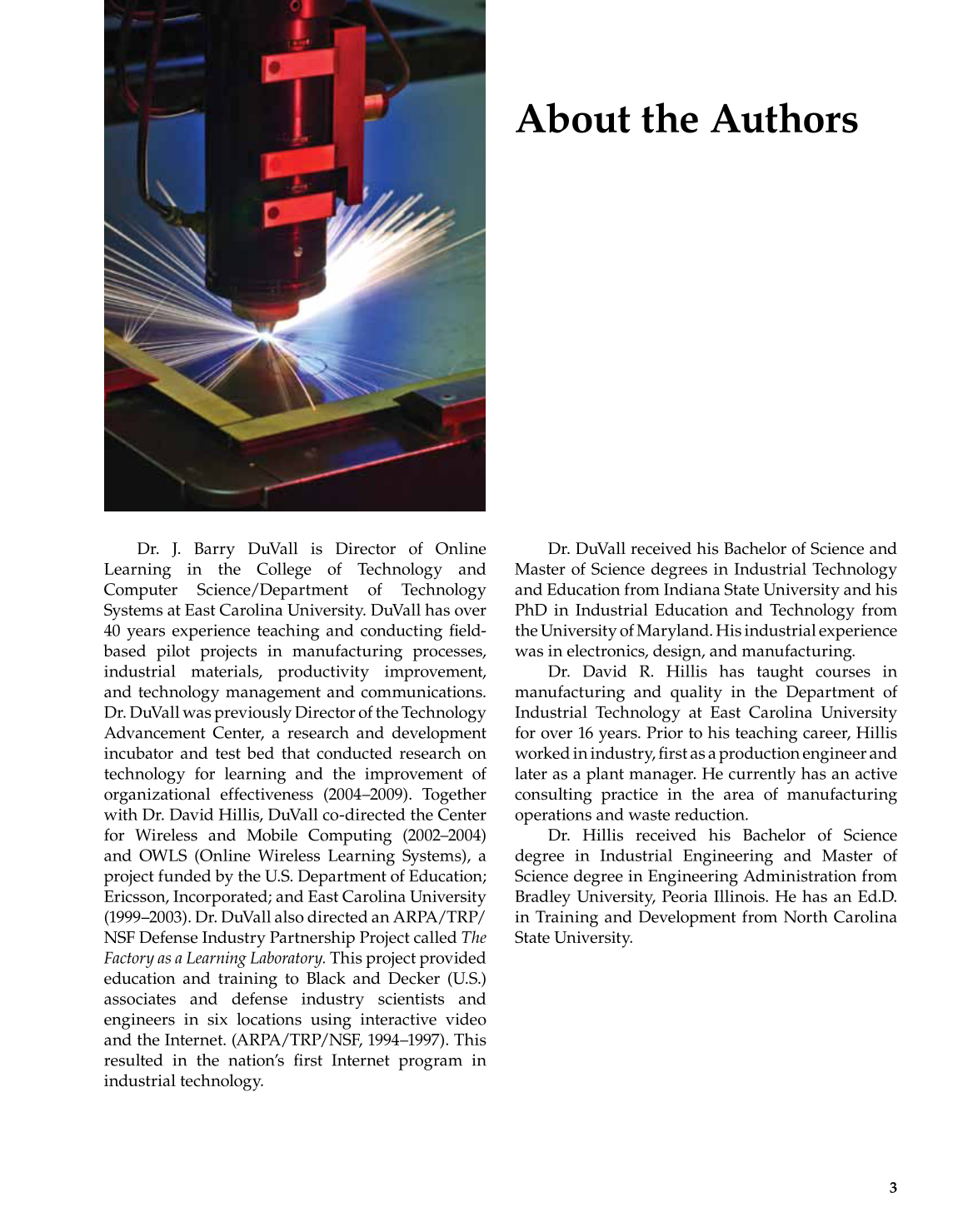 Manufacturing Processes, 3rd Edition page 3