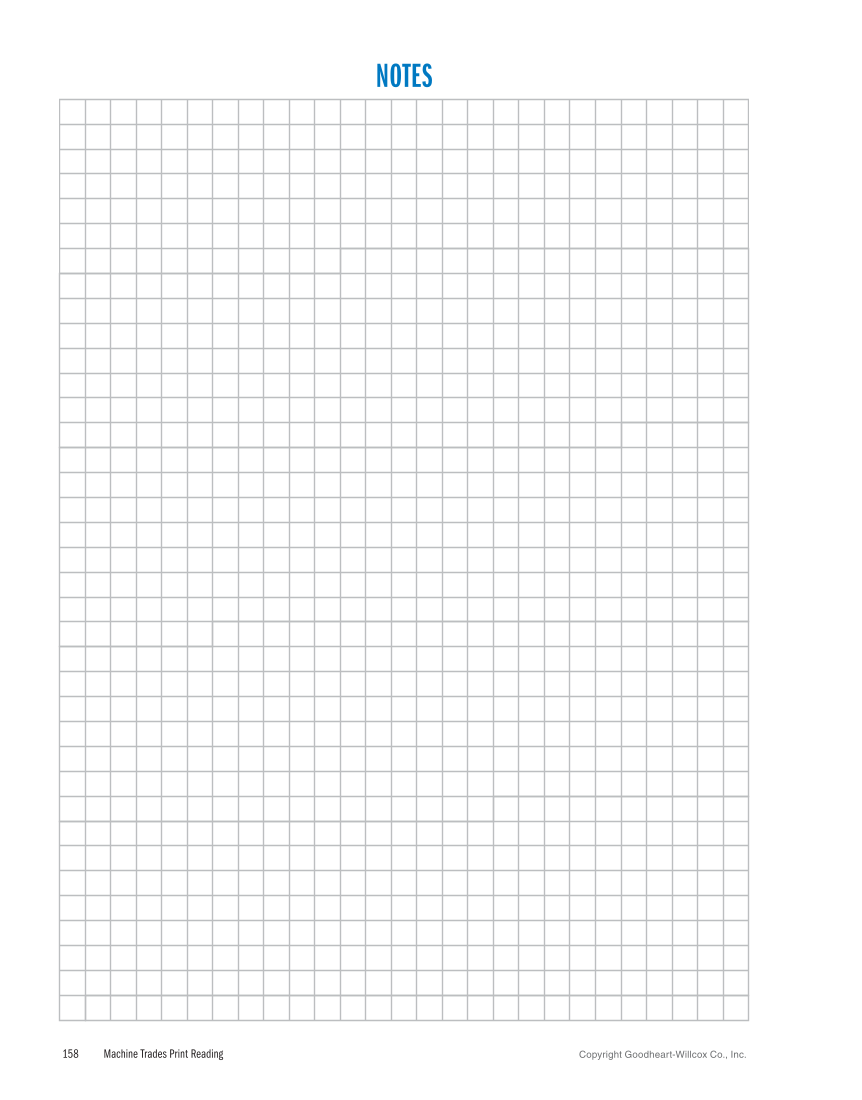 Machine Trades Print Reading 7e page 158