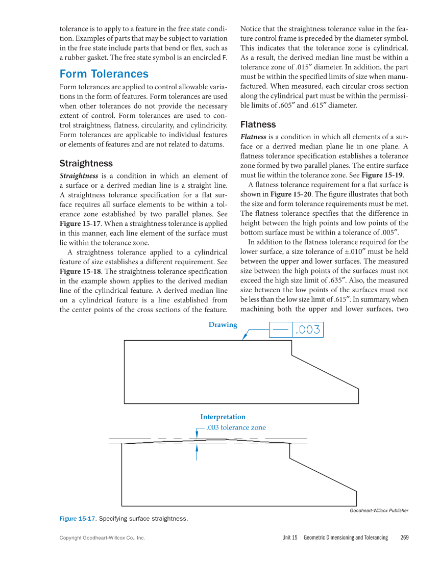 Machine Trades Print Reading 7e page 269