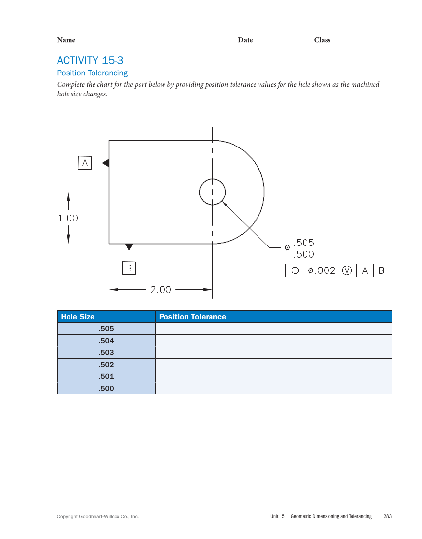 Machine Trades Print Reading 7e page 283