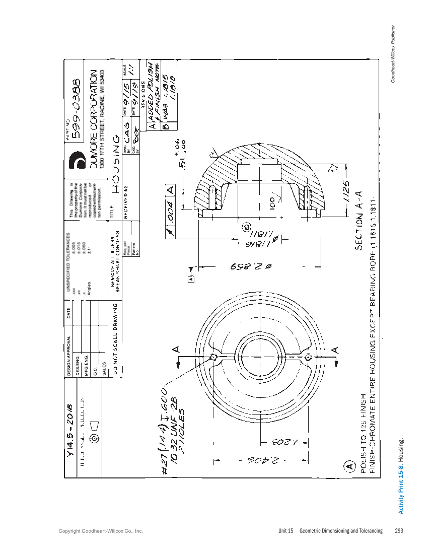 Machine Trades Print Reading 7e page 293
