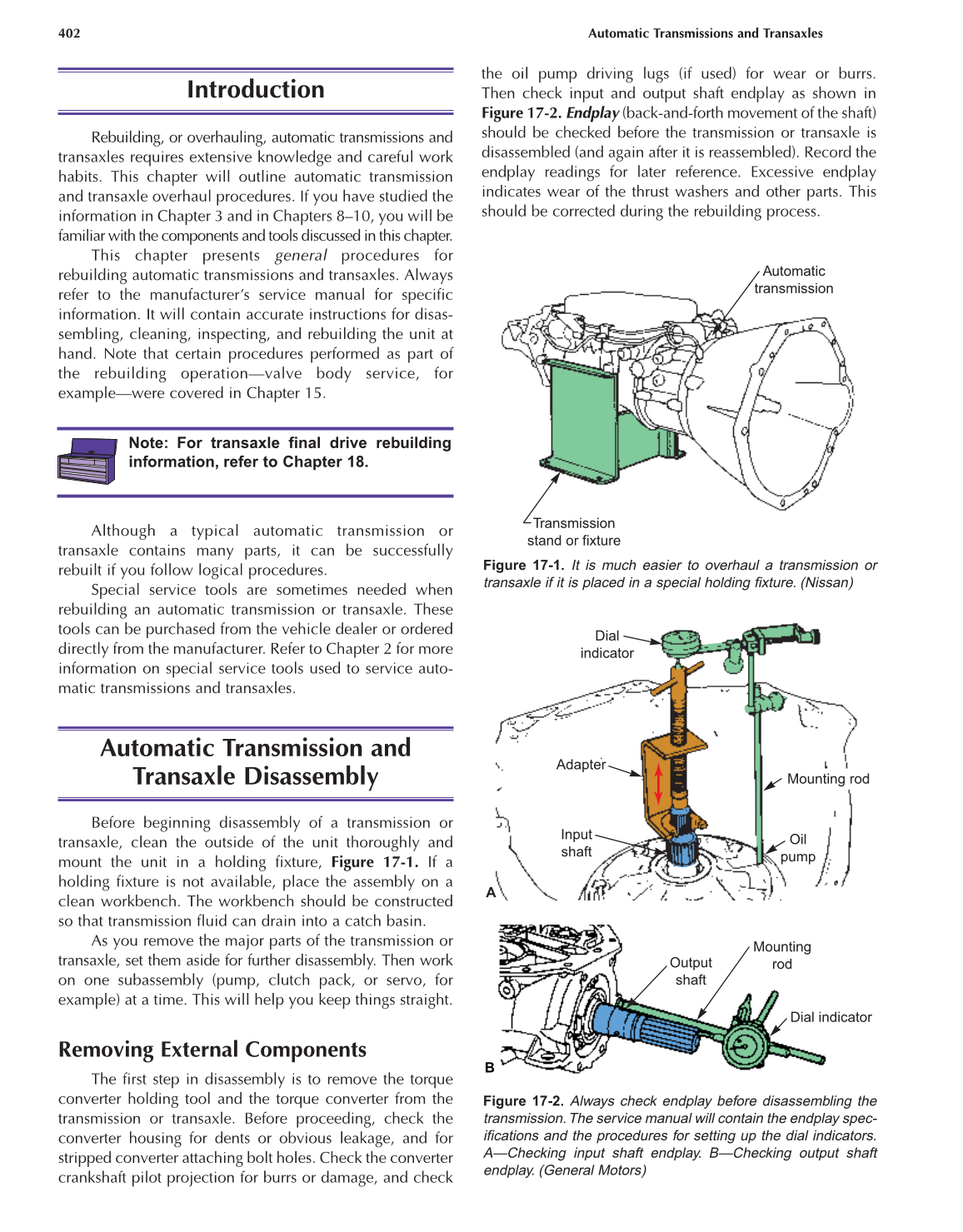 Automatic Transmissions and Transaxles, A2, 3rd Edition page 401