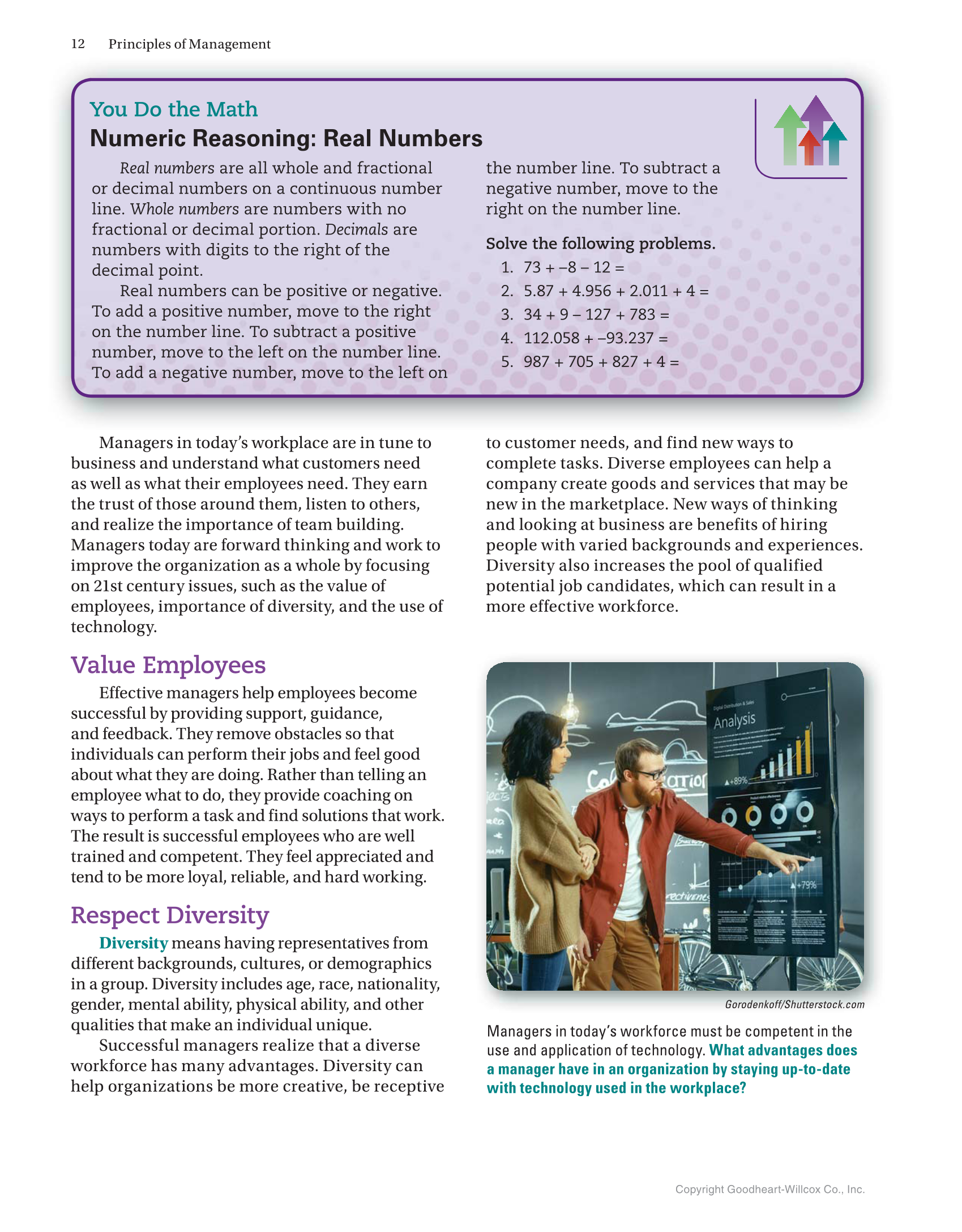 Principles of Management, 1st Edition page 12