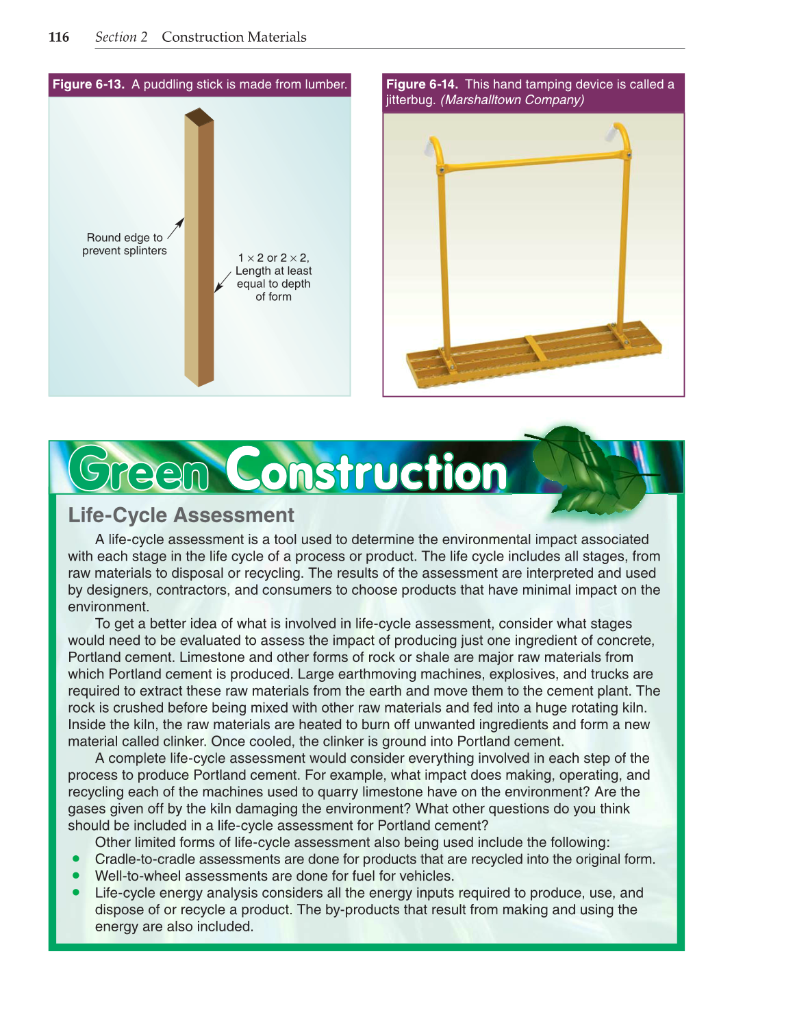Construction and Building Technology, 1st Edition page 116