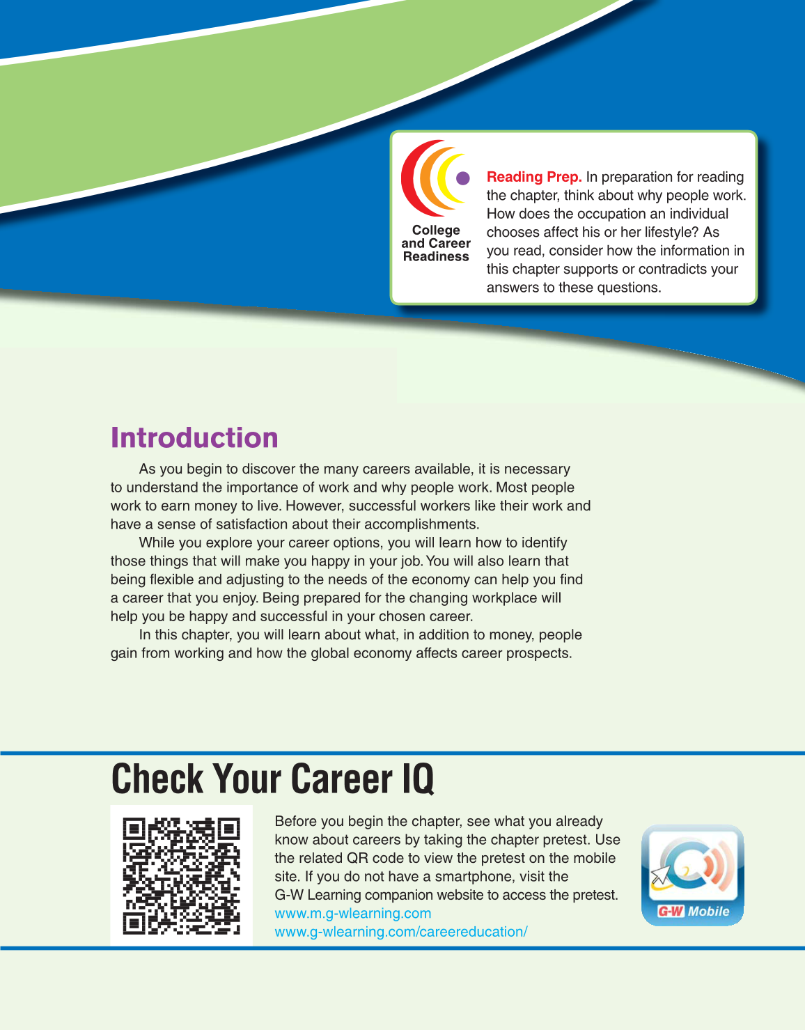 Discovering Careers, 8th Edition page 5
