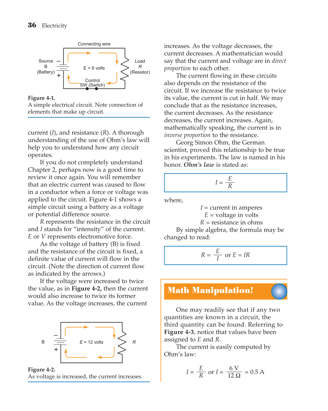 Electricity, 10th Edition page 36