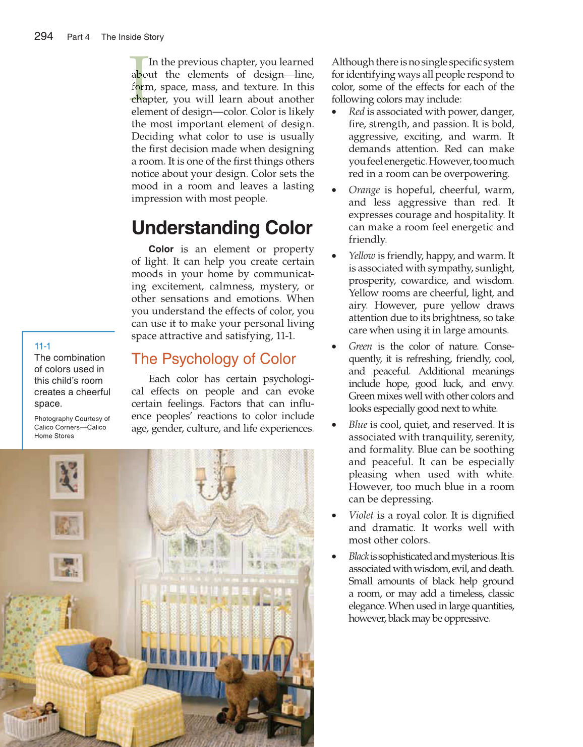 Housing and Interior Design, 10th Edition page 294