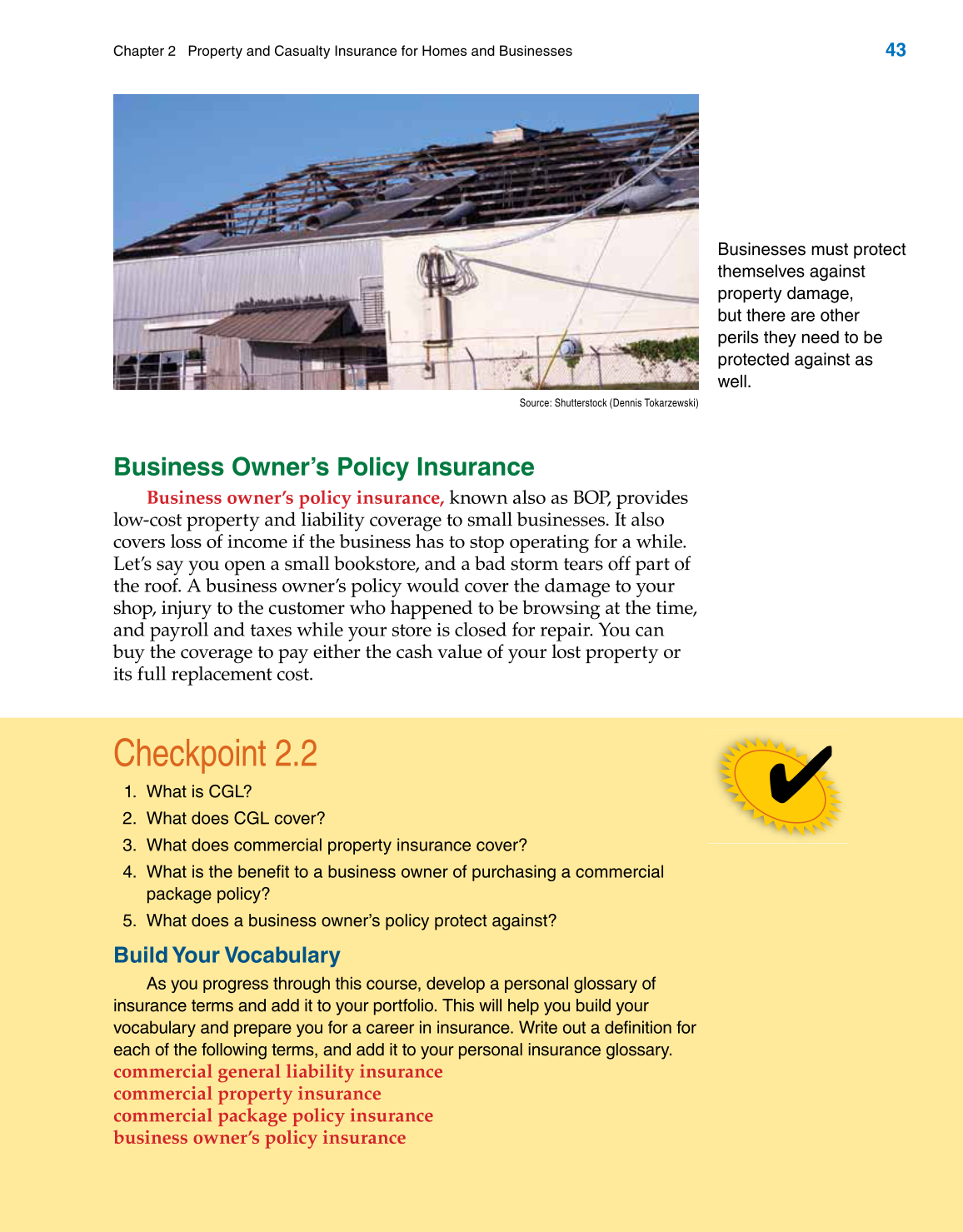 Insurance Operations, 1st Edition page 43