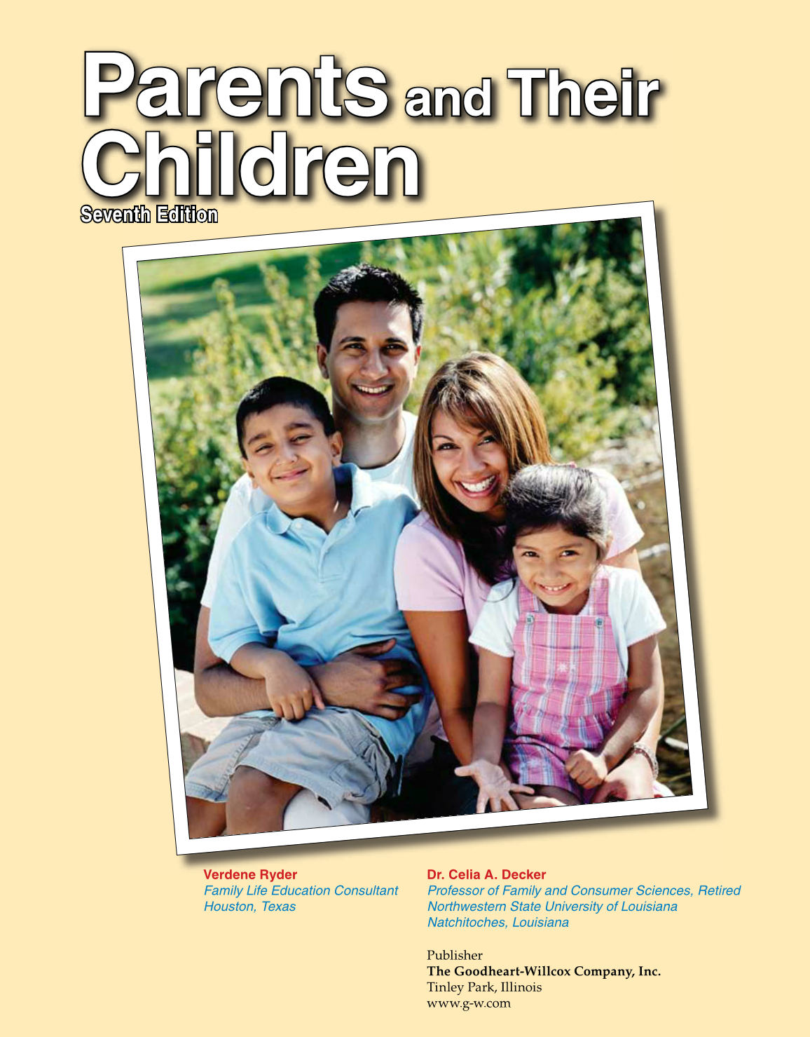 Parents and Their Children, 7th Edition page 1