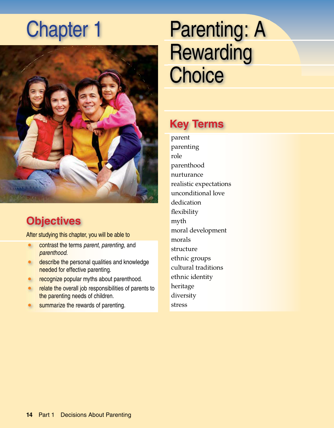 Parents and Their Children, 7th Edition page 14