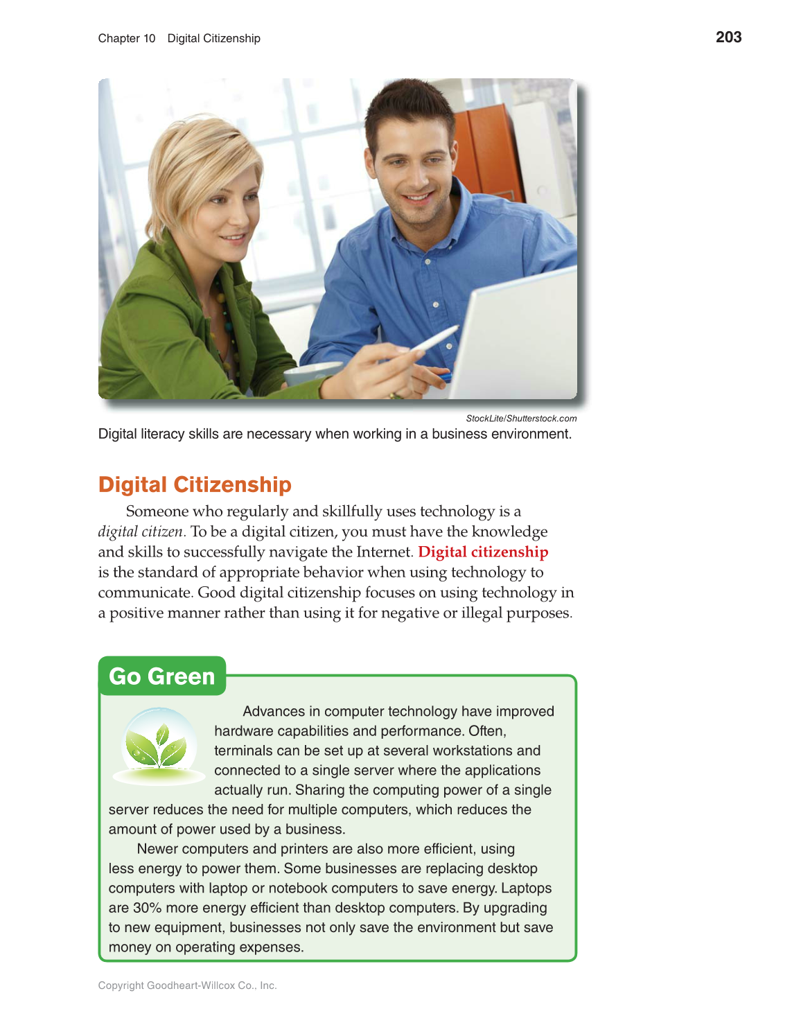 Discovering Careers, 9th Edition page 203