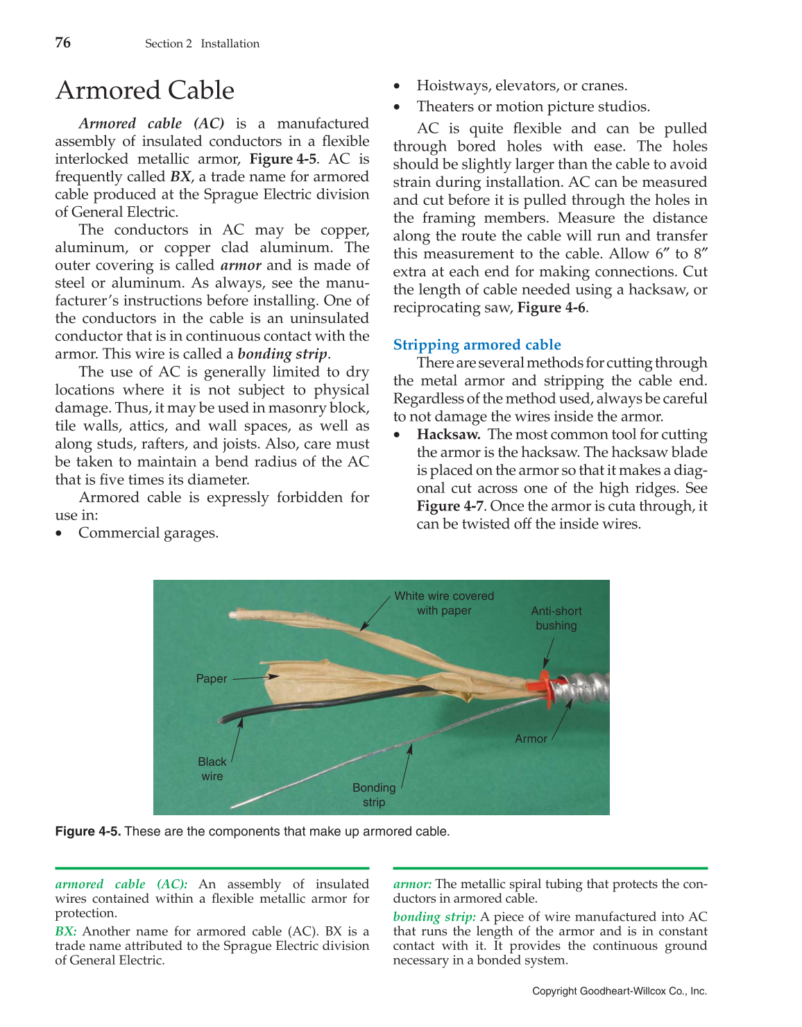 Modern Residential Wiring, 10th Edition page 76
