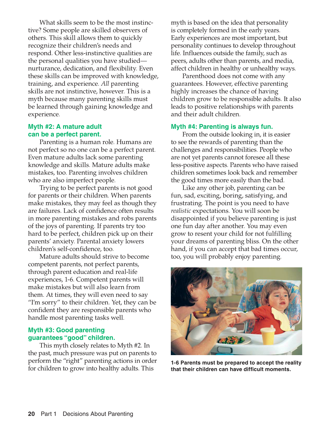 Parents and Their Children, 8th Edition page 20