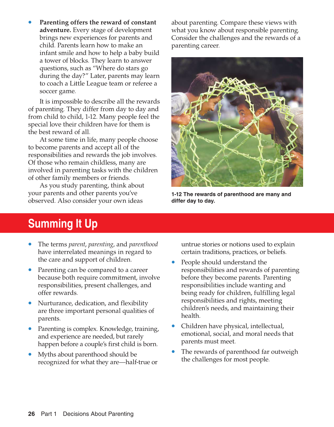 Parents and Their Children, 8th Edition page 26