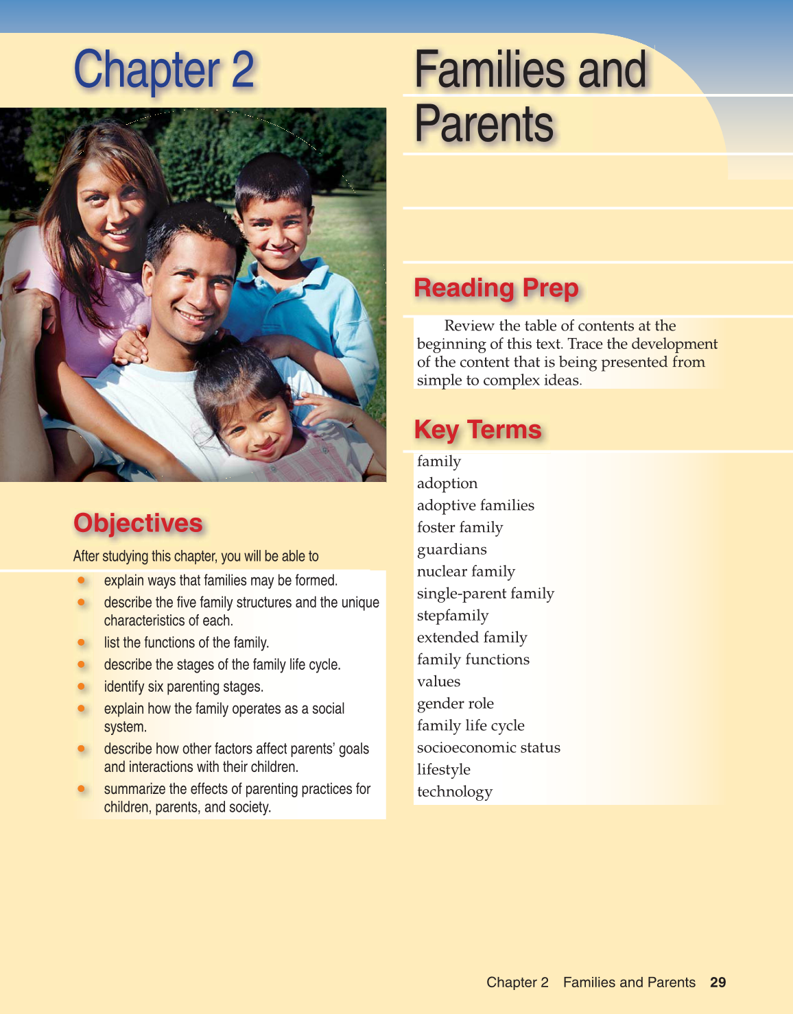 Parents and Their Children, 8th Edition page 29