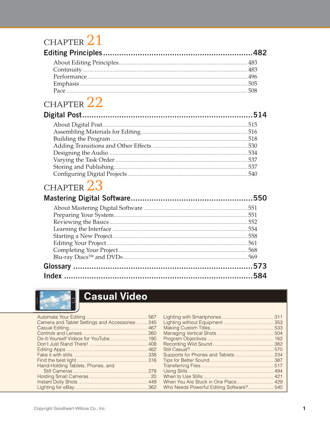 Video: Digital Communication & Production, 4th Edition page 1