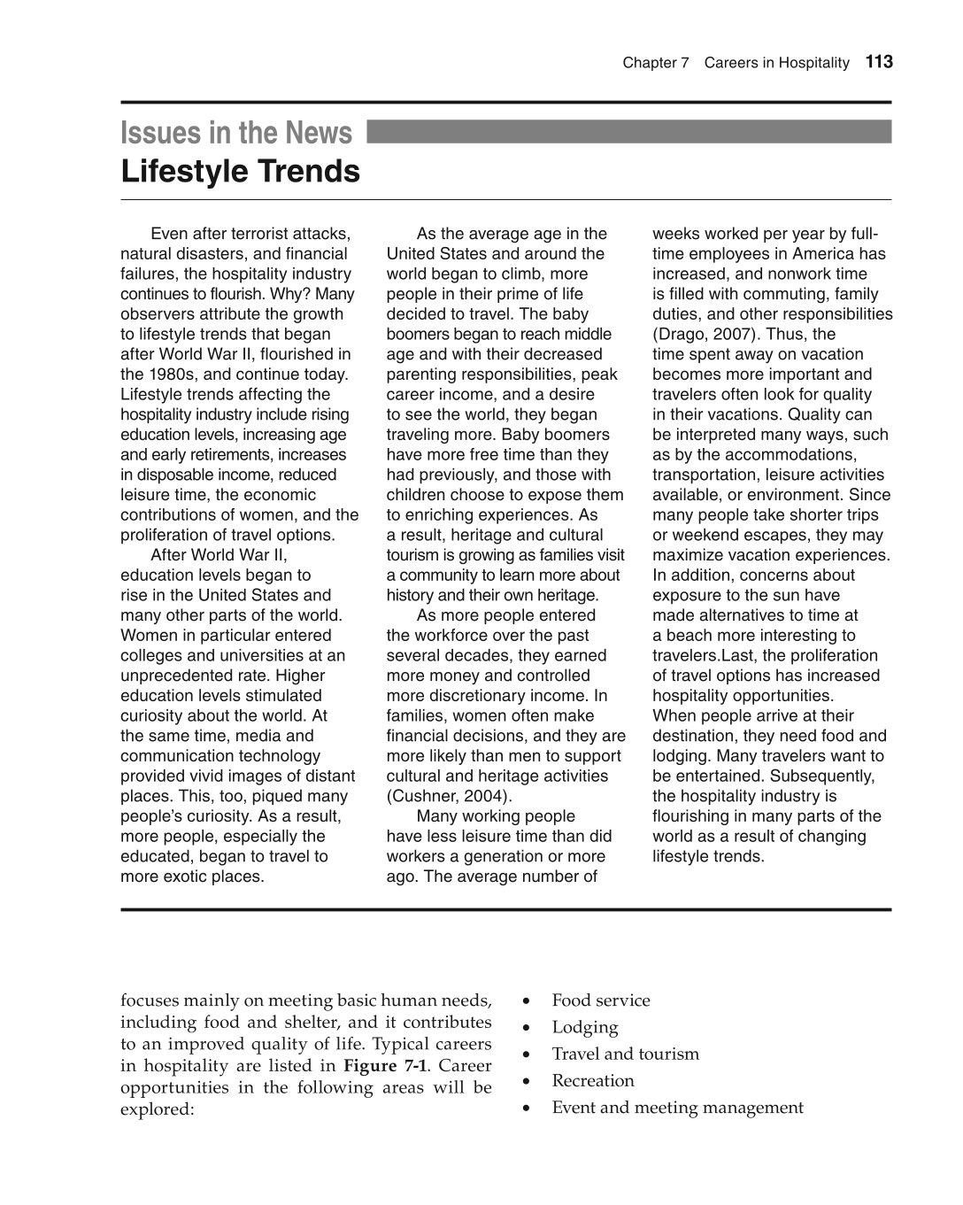 Foundations of Family and Consumer Sciences: Careers Serving Individuals, Families, and Communities, 2nd Edition page 113
