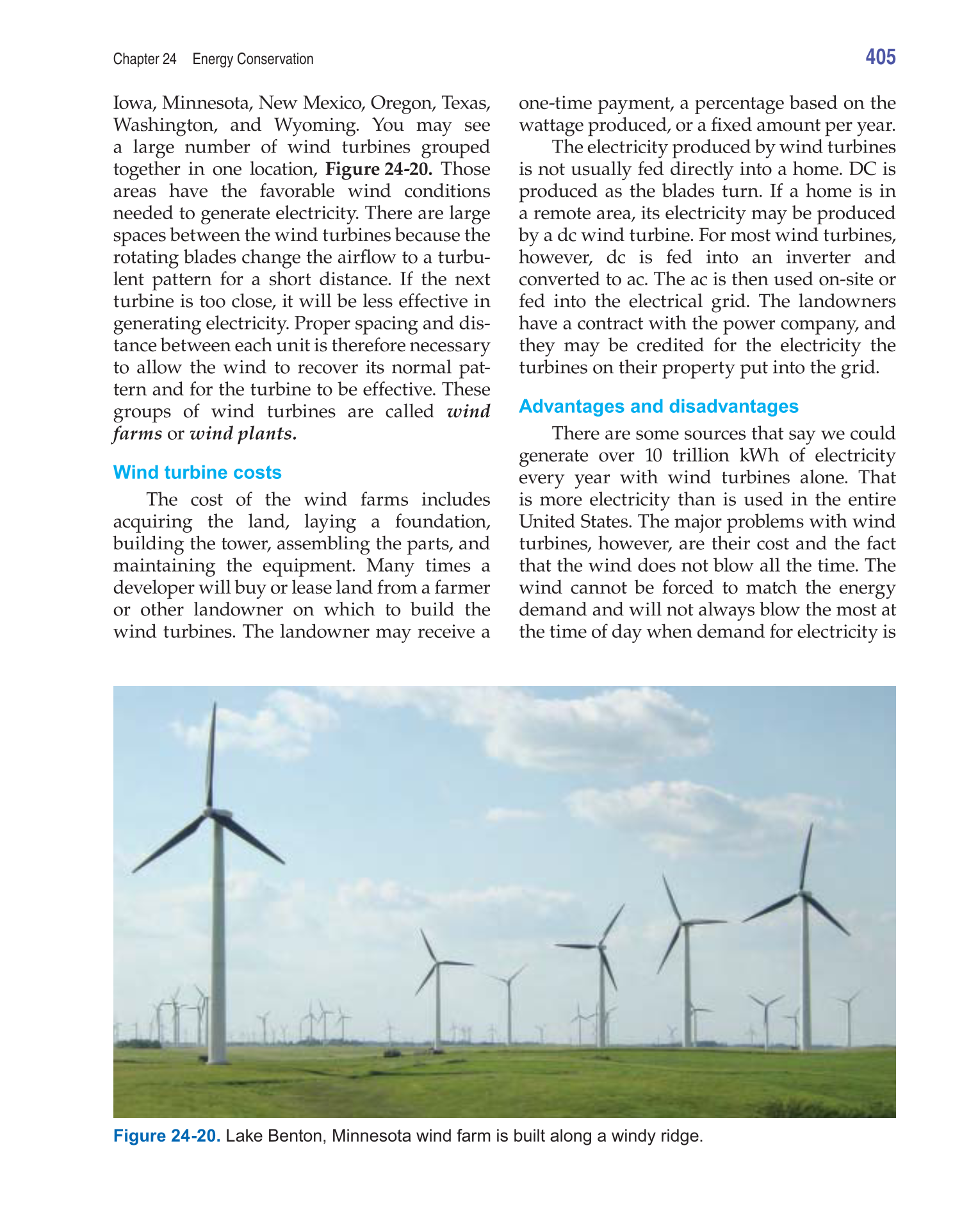 Electricity and Basic Electronics, 8th Edition page 405