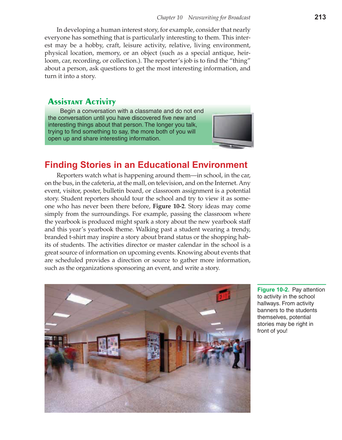 Television Production &amp; Broadcast Journalism, 2nd Edition page 213