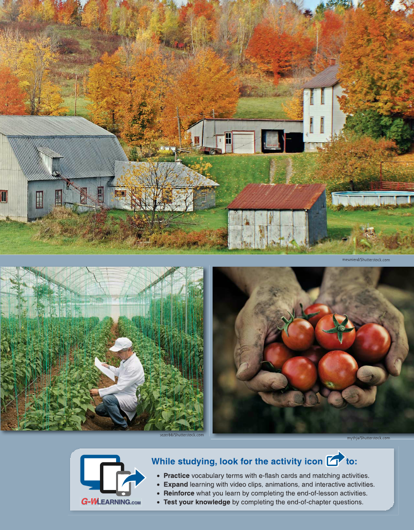 Principles of Agriculture, Food, and Natural Resources, 1st Edition page 97