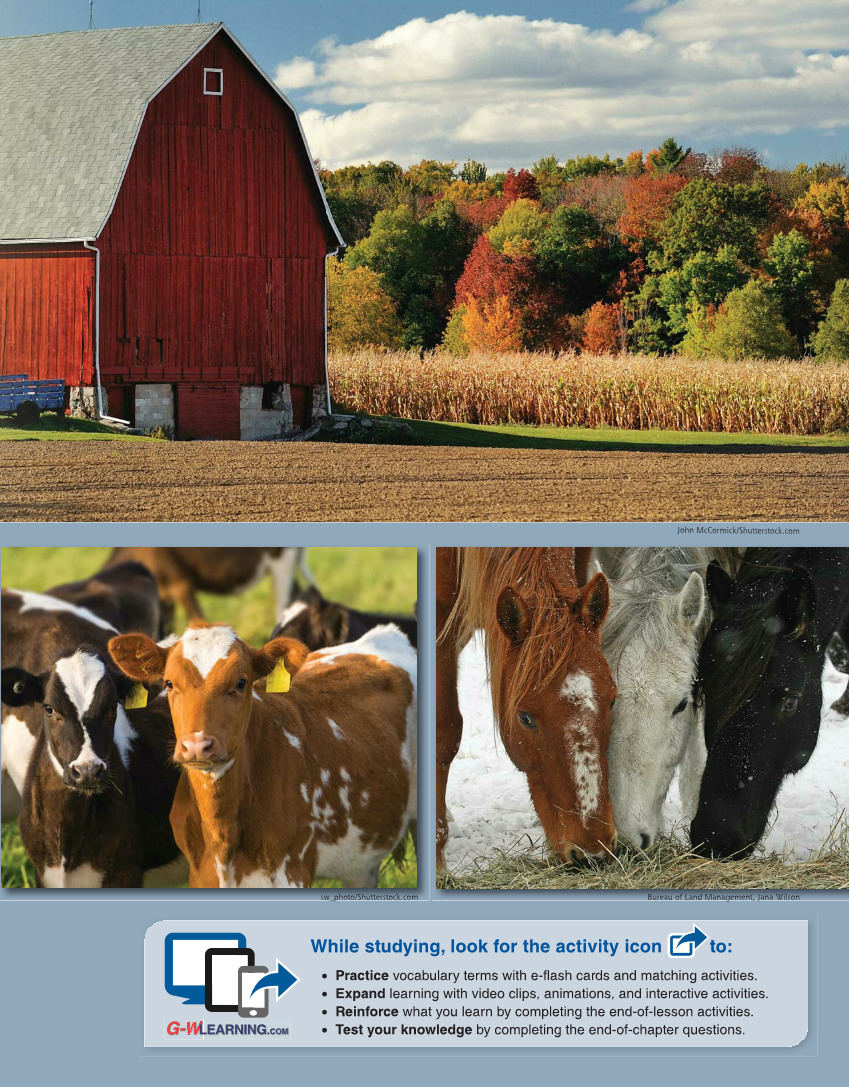 Principles of Agriculture, Food, and Natural Resources, 1st Edition page 507