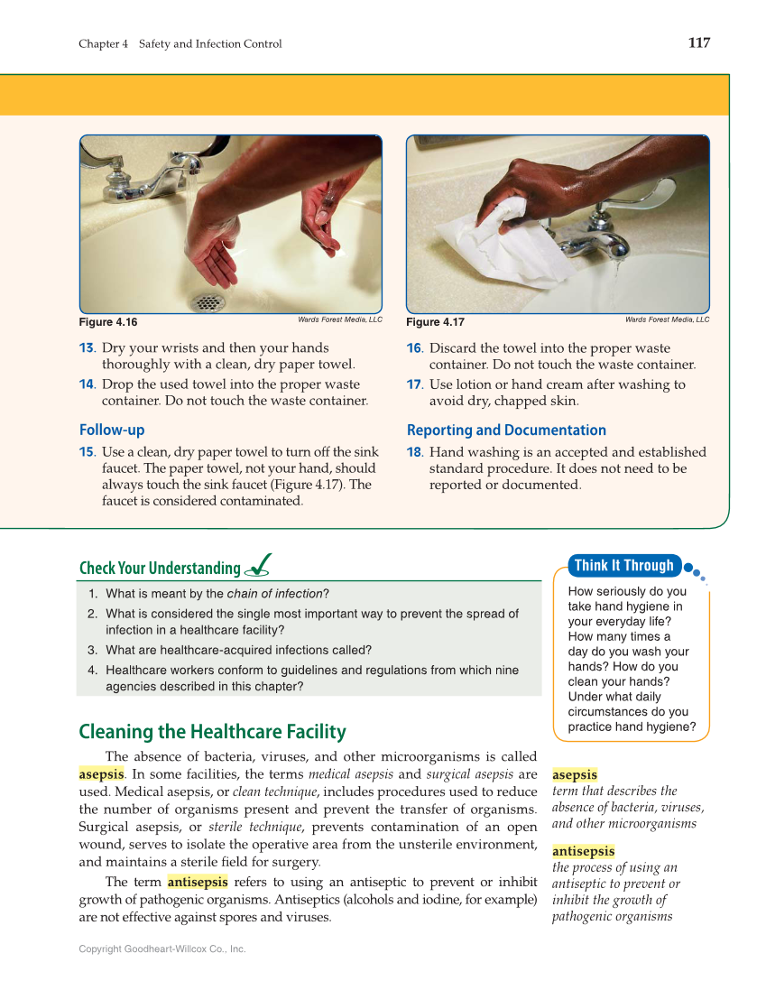 Health Science: Concepts and Applications, 1st Edition page 117