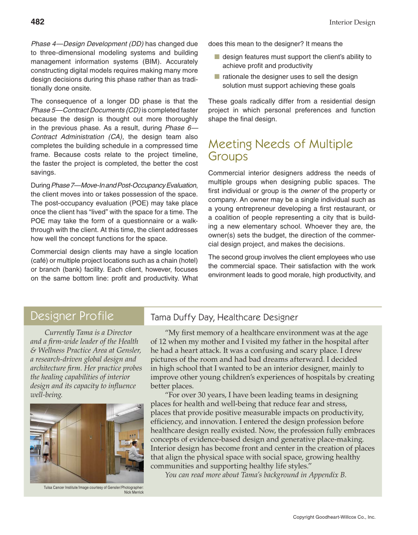 Interior Design, 1st Edition page 482