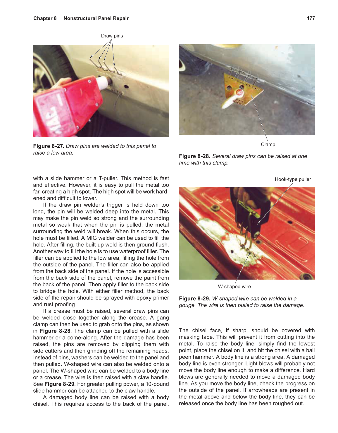 Auto Collision Repair and Refinishing, 1st Edition page 177