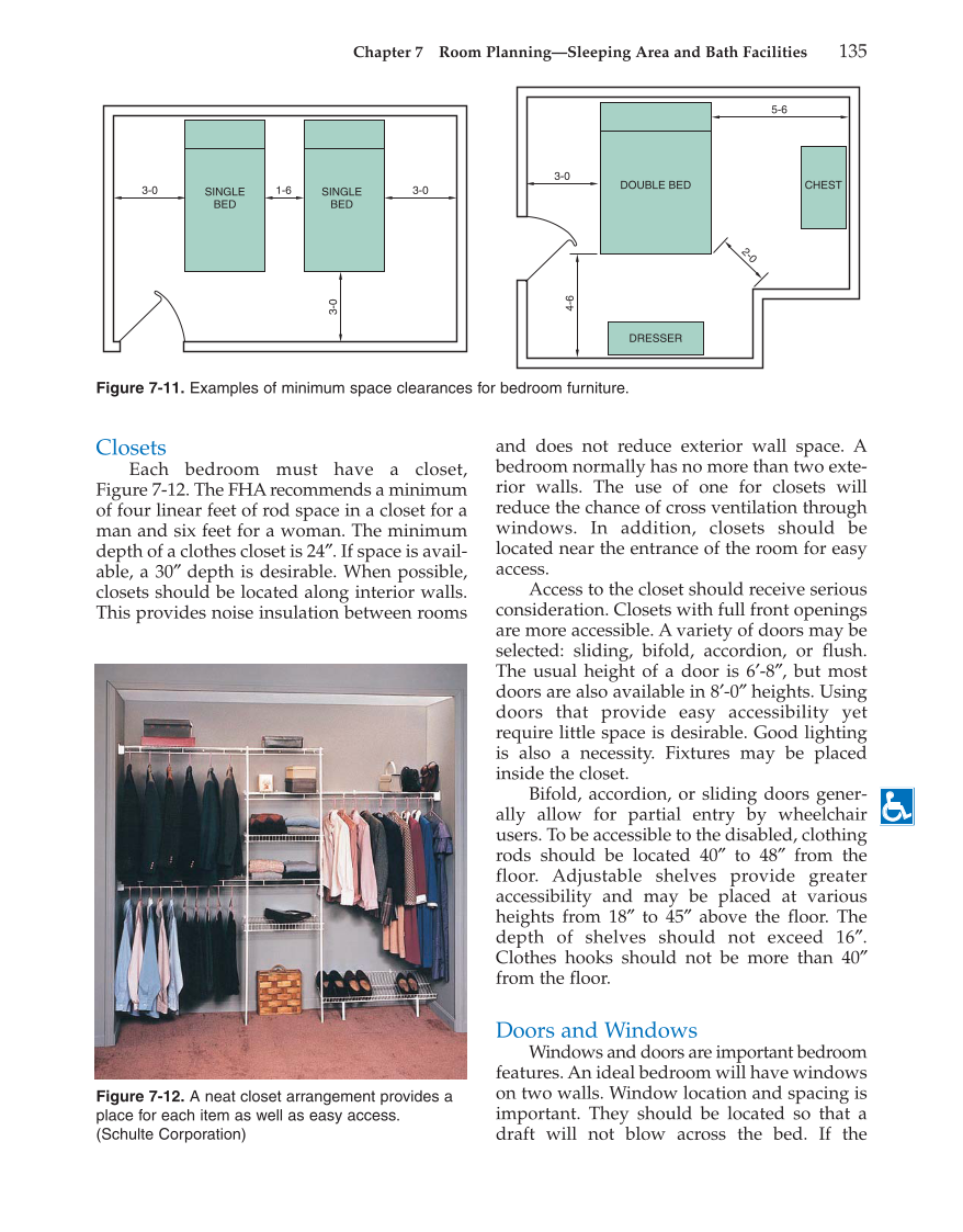 Architecture: Residential Drafting and Design, 10th Edition page 135