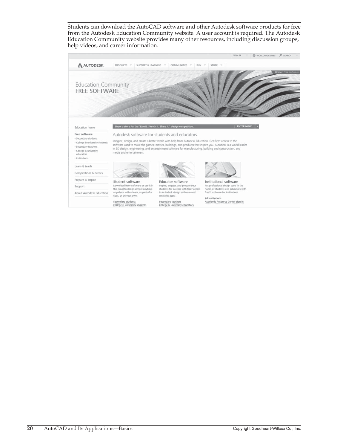 AutoCAD and Its Applications—Basics 2015, 22nd Edition page 20